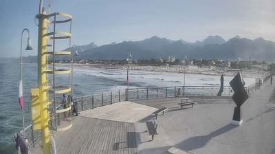 immagine della webcam nei dintorni di Marina Di Pietrasanta: webcam Tonfano