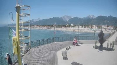 immagine della webcam nei dintorni di Carrara: webcam Tonfano
