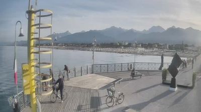 immagine della webcam nei dintorni di Marina Di Pietrasanta: webcam Tonfano