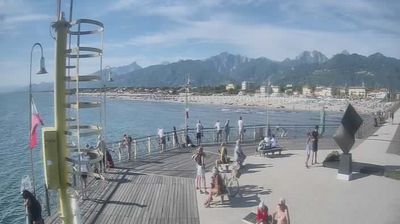 immagine della webcam nei dintorni di Marina Di Carrara: webcam Tonfano