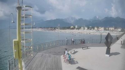 immagine della webcam nei dintorni di Forte dei Marmi: webcam Tonfano