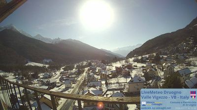 immagine della webcam nei dintorni di Bognanco fonti: webcam Druogno