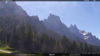 immagine della webcam nei dintorni di Gosaldo: webcam Pale di San Martino