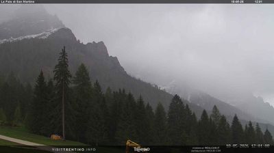 immagine della webcam nei dintorni di Passo di Cereda: webcam Pale di San Martino