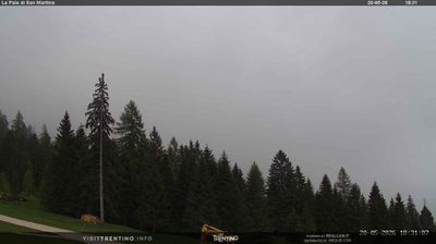 immagine della webcam nei dintorni di San Martino di Castrozza: webcam Pale di San Martino