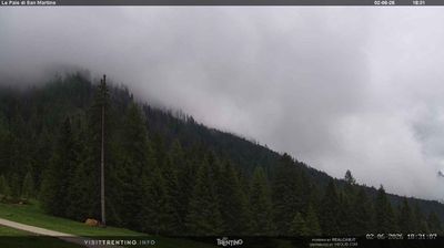 immagine della webcam nei dintorni di Transacqua: webcam Pale di San Martino