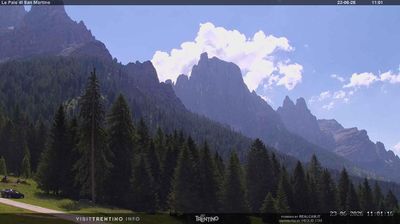 immagine della webcam nei dintorni di Caviola: webcam Pale di San Martino