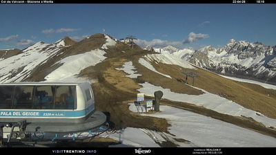 immagine della webcam nei dintorni di Tesero: webcam Pozza di Fassa