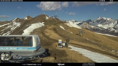 immagine della webcam nei dintorni di Campitello di Fassa: webcam Pozza di Fassa