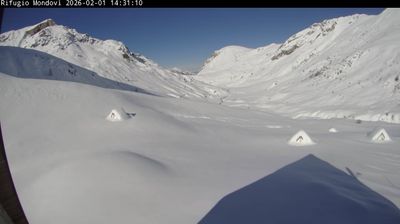 immagine della webcam nei dintorni di Briga Alta: webcam Cima Durand