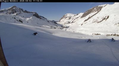 immagine della webcam nei dintorni di Sant'Anna di Valdieri: webcam Cima Durand