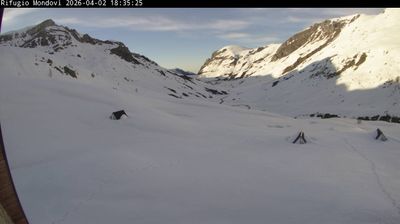 immagine della webcam nei dintorni di Sant'Anna di Valdieri: webcam Cima Durand