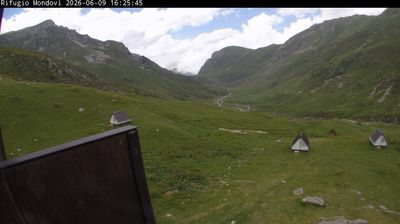 immagine della webcam nei dintorni di Prato Nevoso: webcam Cima Durand