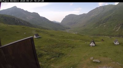 immagine della webcam nei dintorni di Viola: webcam Cima Durand