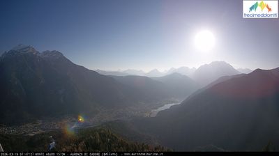 immagine della webcam nei dintorni di Moso: webcam Auronzo di Cadore