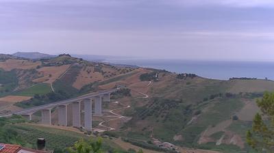 immagine della webcam nei dintorni di Roseto degli Abruzzi: webcam Foggetta