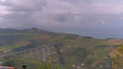 immagine della webcam nei dintorni di Morro d'Oro: webcam Foggetta
