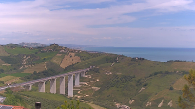 immagine della webcam nei dintorni di Roseto degli Abruzzi: webcam Foggetta