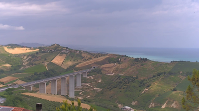 immagine della webcam nei dintorni di Morro d'Oro: webcam Foggetta