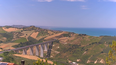 immagine della webcam nei dintorni di Lido Riccio: webcam Foggetta