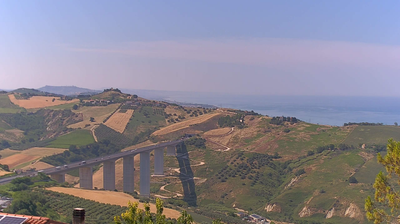 immagine della webcam nei dintorni di Tortoreto: webcam Foggetta