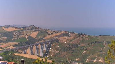 immagine della webcam nei dintorni di Tortoreto: webcam Foggetta