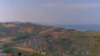 immagine della webcam nei dintorni di Roseto degli Abruzzi: webcam Foggetta
