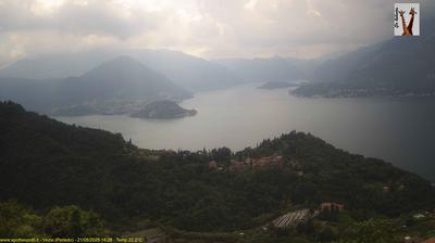 immagine della webcam nei dintorni di Abbadia Lariana: webcam Perledo