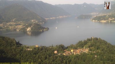 immagine della webcam nei dintorni di Monte Legnone: webcam Perledo