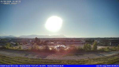 immagine della webcam nei dintorni di Passolanciano-Majelletta: webcam Chieti