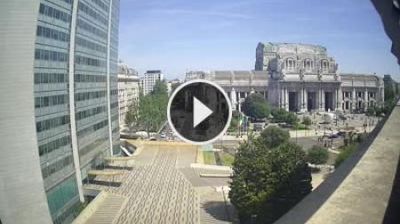 immagine della webcam nei dintorni di Milano Italia: webcam Milano Stazione Centrale