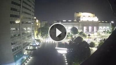 immagine della webcam nei dintorni di Milano Guastalla: webcam Milano Stazione Centrale