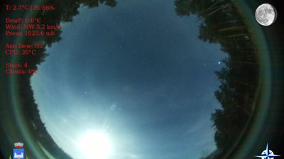 immagine della webcam nei dintorni di Menconico: webcam Brallo di Pregola