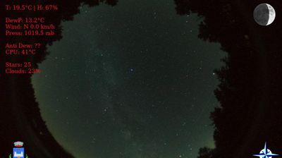 immagine della webcam nei dintorni di Ferriere: webcam Brallo di Pregola