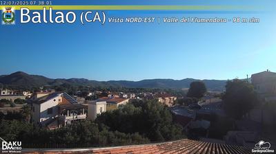 immagine della webcam nei dintorni di Villanova Tulo: webcam Ballao