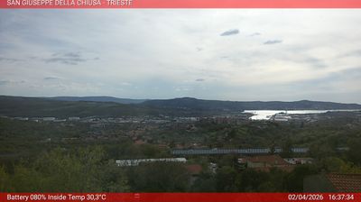 immagine della webcam nei dintorni di Monfalcone: webcam Basovizza