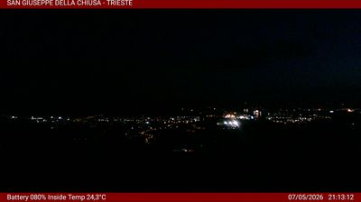 immagine della webcam nei dintorni di Sistiana: webcam Basovizza