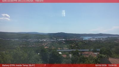 immagine della webcam nei dintorni di Barcola: webcam Basovizza