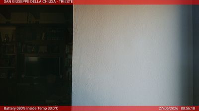 immagine della webcam nei dintorni di Trieste Ronchi dei Legionari: webcam Basovizza