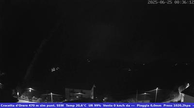 Preview delle webcam di Casella: Crocetta d’Orero