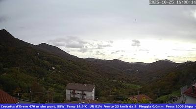 immagine della webcam nei dintorni di Cabella Ligure: webcam Casella