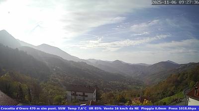immagine della webcam nei dintorni di Carrega Ligure: webcam Casella