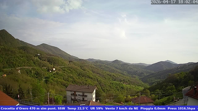 immagine della webcam nei dintorni di Carrega Ligure: webcam Casella