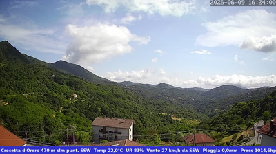 immagine della webcam nei dintorni di Genova: webcam Casella