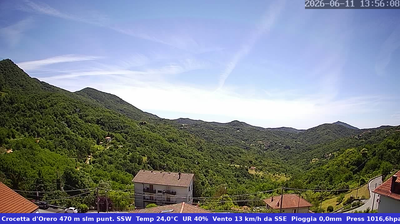 immagine della webcam nei dintorni di Brallo di Pregola: webcam Casella