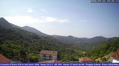 immagine della webcam nei dintorni di Carrega Ligure: webcam Casella