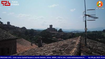 immagine della webcam nei dintorni di Tavernelle: webcam Proceno