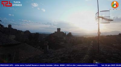 immagine della webcam nei dintorni di Lubriano: webcam Proceno
