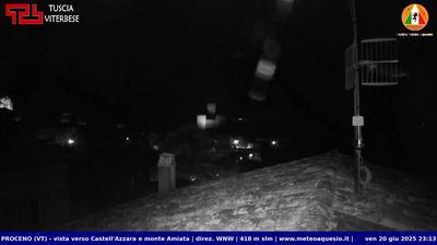 immagine della webcam nei dintorni di Fabro: webcam Proceno