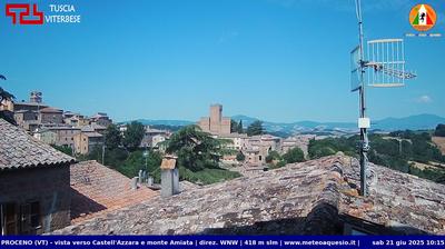 immagine della webcam nei dintorni di Saturnia: webcam Proceno